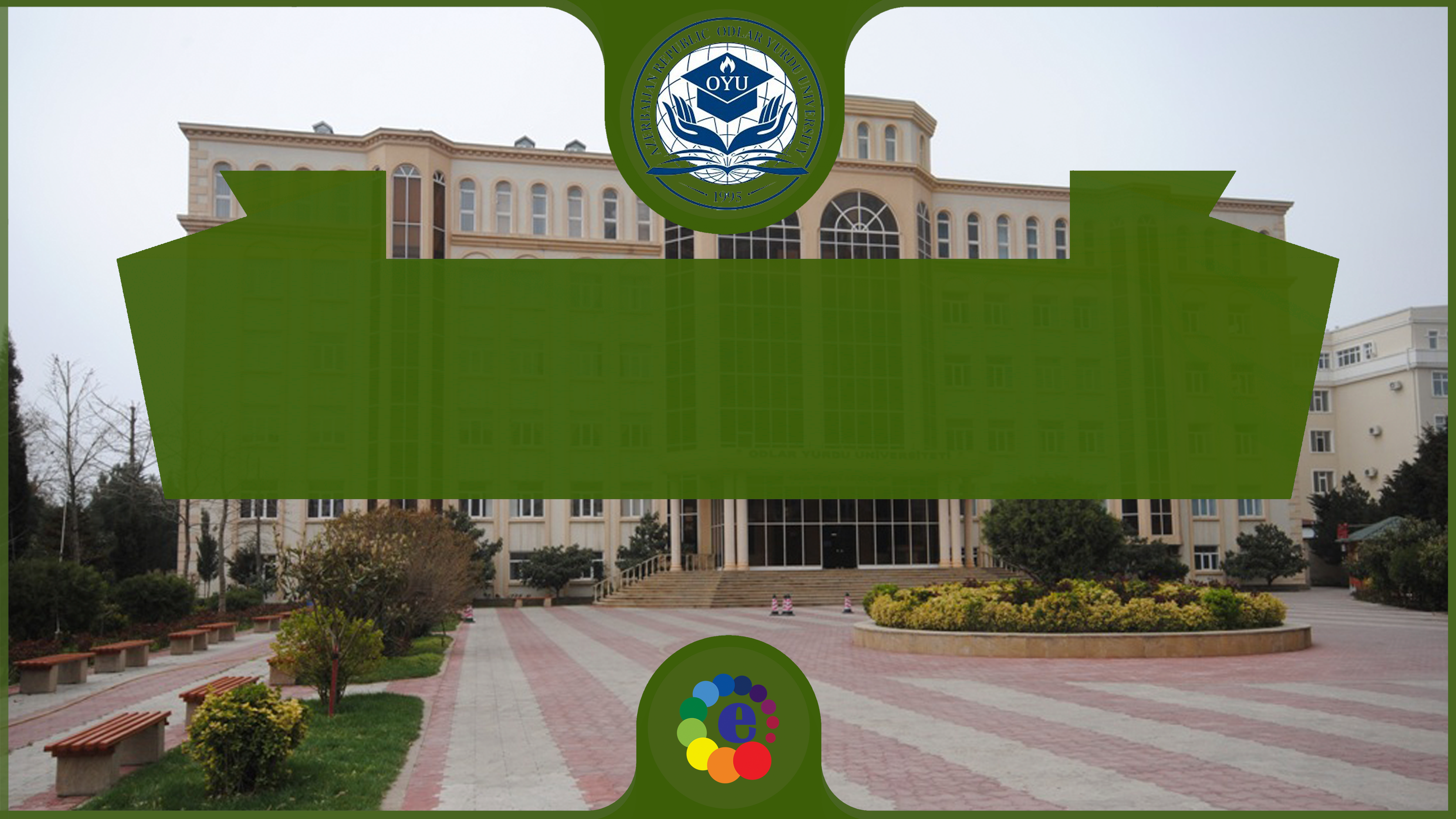 azerbaycan odlar yurdu üniversitesi